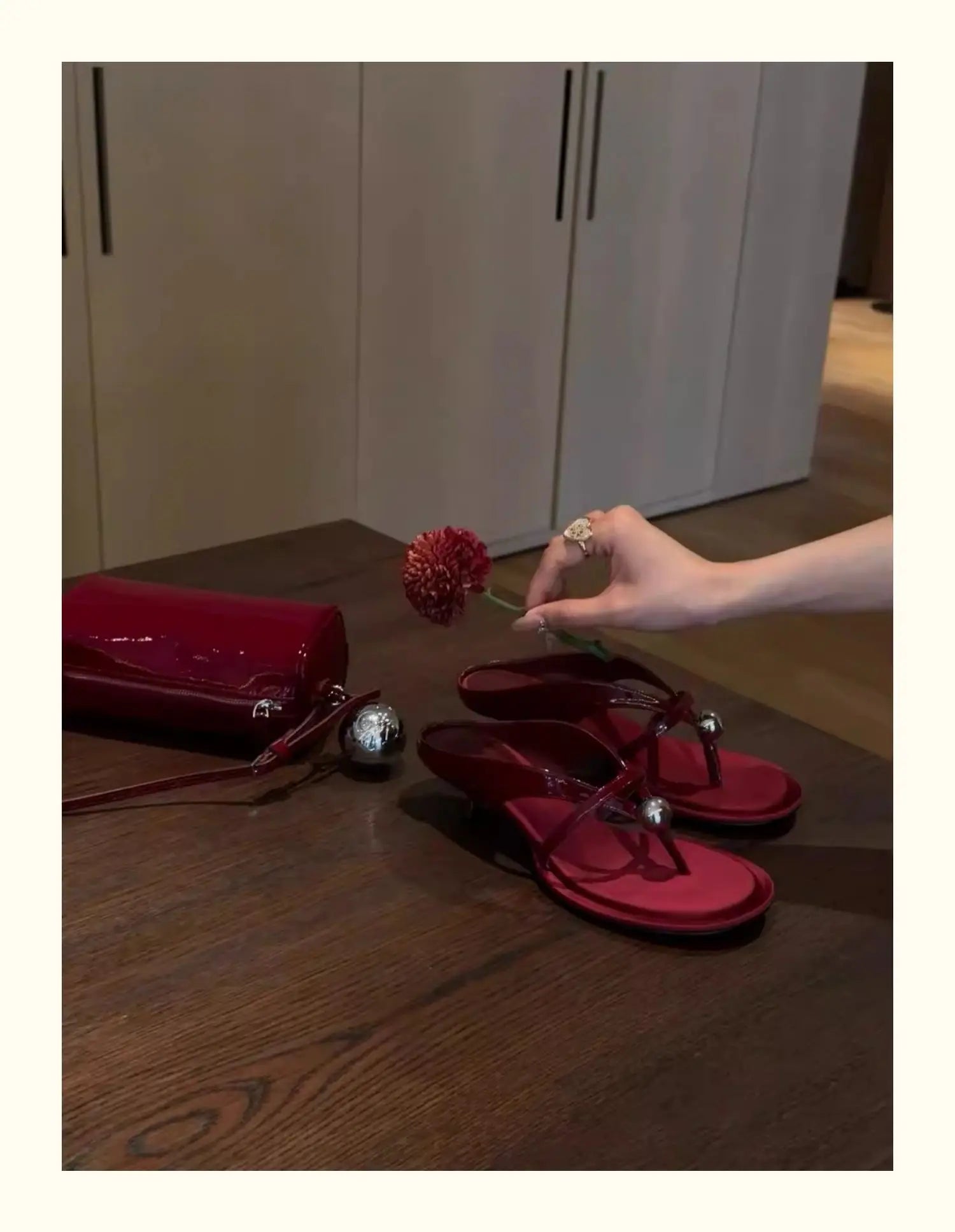 Clip Toe High Heels Sandals Shoes Woman Brand Beach Flip Flops Shoes Slingback Slides