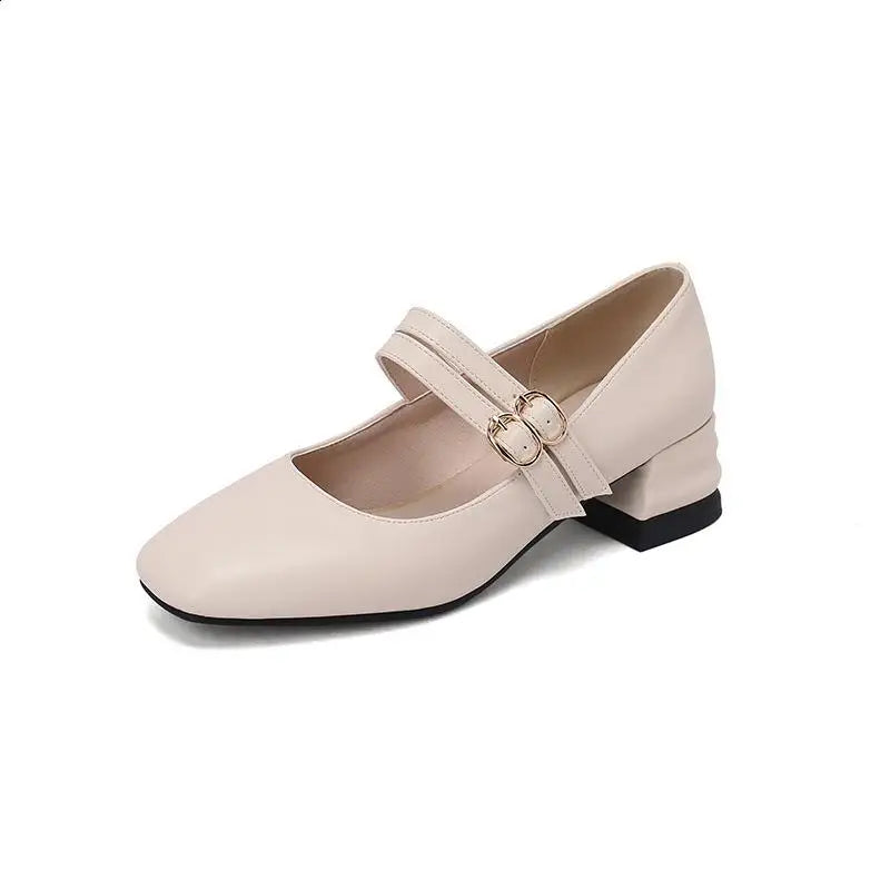 Shoes Casual Sneakers Heels Flats Square Toe Comfortable On Heels Big Size Fall Dress Leisure Lace-