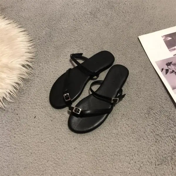 Rubber Flip Flops Shoes Low Hawaiian Fabric Rome PU Hoof Heels Shoes Rubber Flip Flops Low Hawaiian Rome Fabric PU Hoof