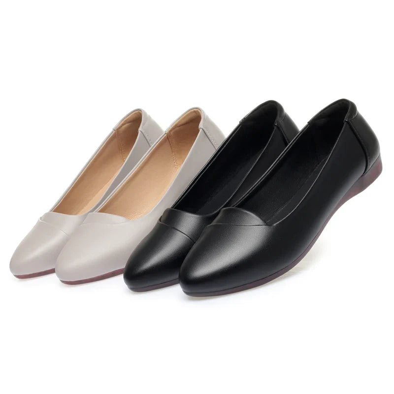Flat Shoes Large Size Mommy Shoes Casual Non-Tie Ballet Shoes