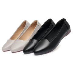 Flat Shoes Large Size Mommy Shoes Casual Non-Tie Ballet Shoes