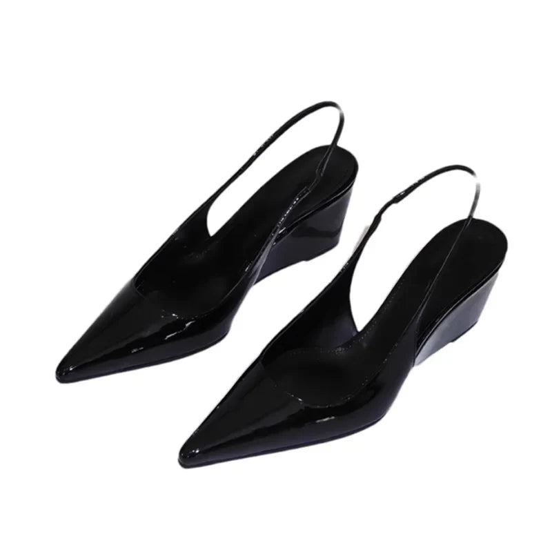 Sandals Pointed Toe High Heels Shoes Slippers Brand Party Mujer Slides