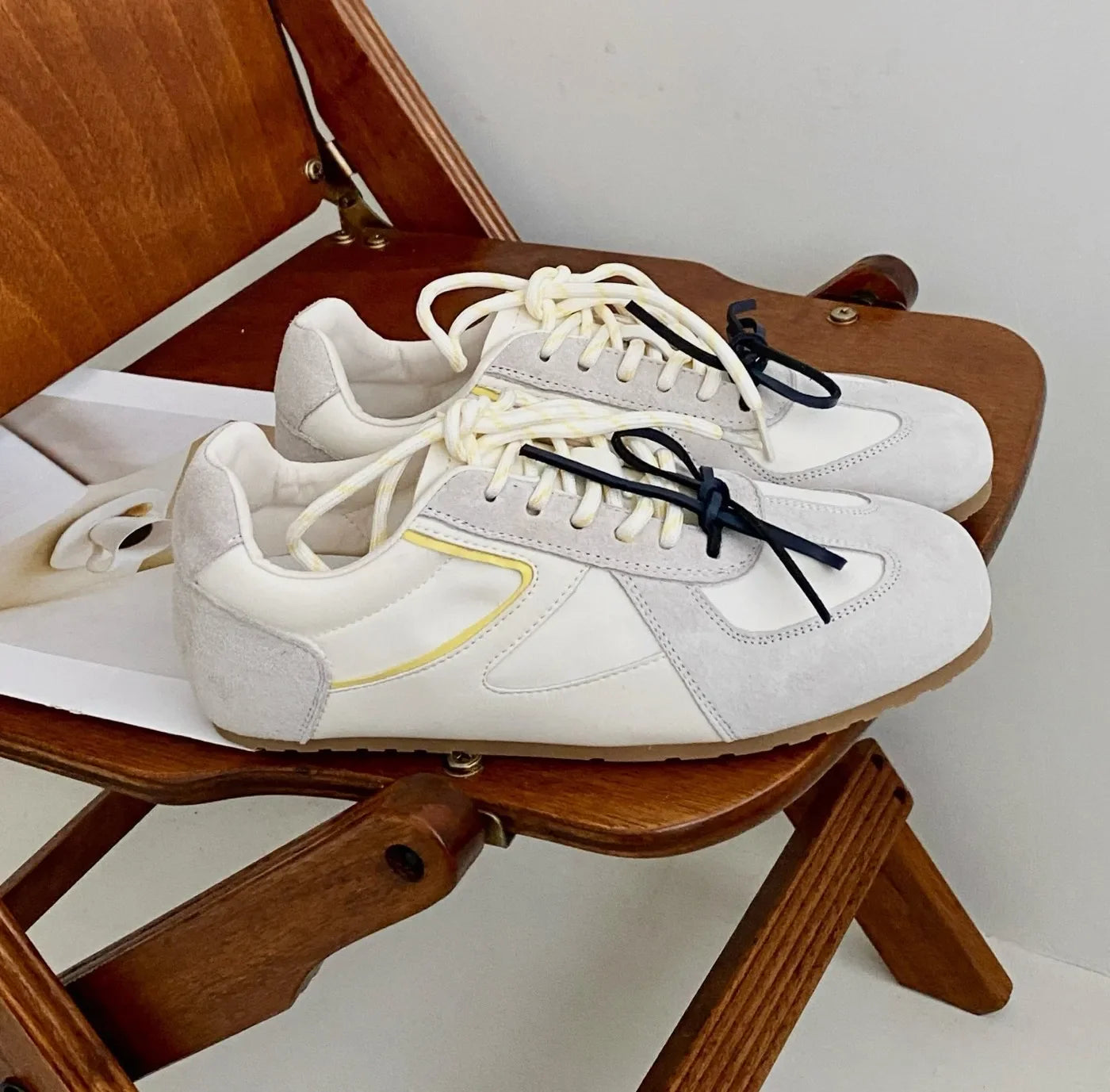 Retro Concise Round Toe Shoes Korean Hot Style Casual Comfortable Soft Sneakers Elegant Shoes