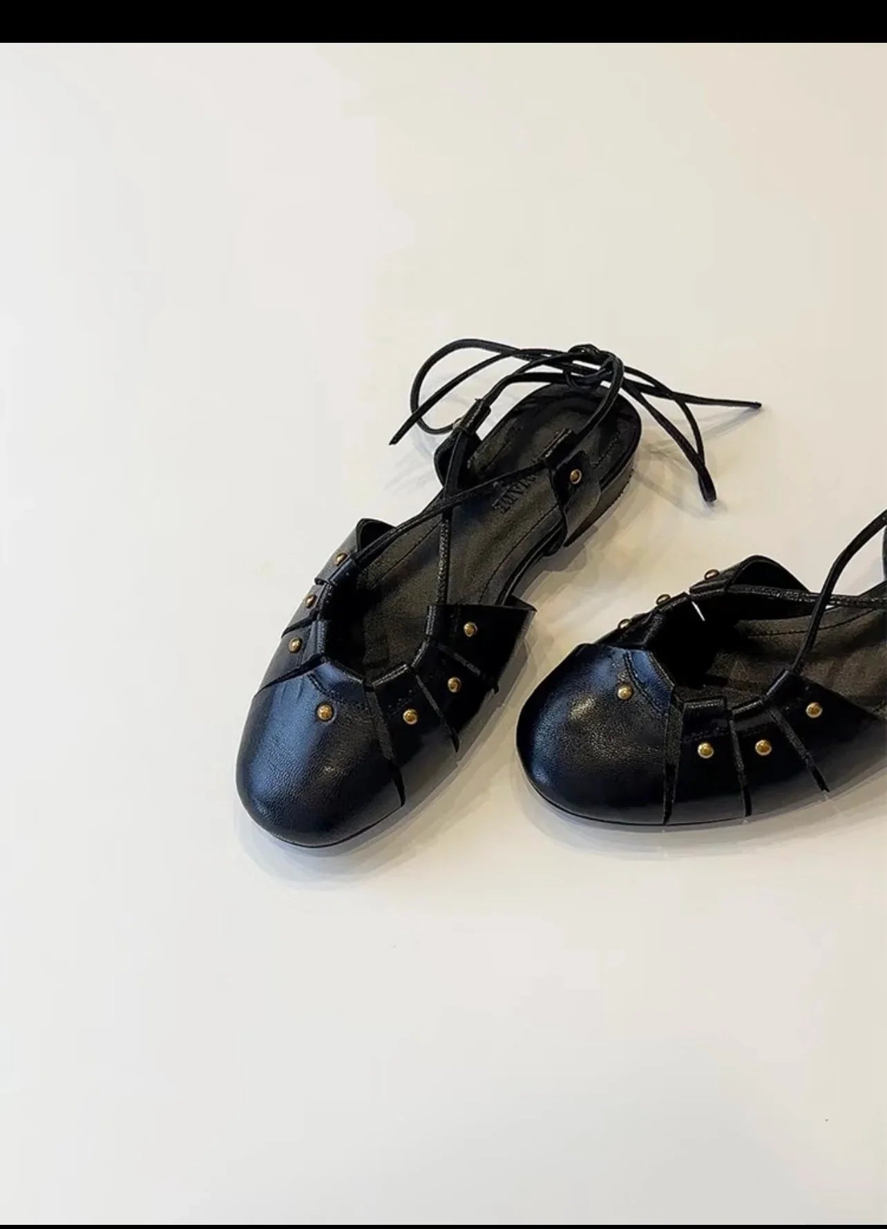 Flat Sandals Woman Slippers Slingback Trend Dress Shallow Soft Leather Comfort Sandalias