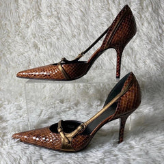 Pointed Toe Thin High Heels Lace Up Retro Street Style Party Brand Pumps Zapatos De Mujer
