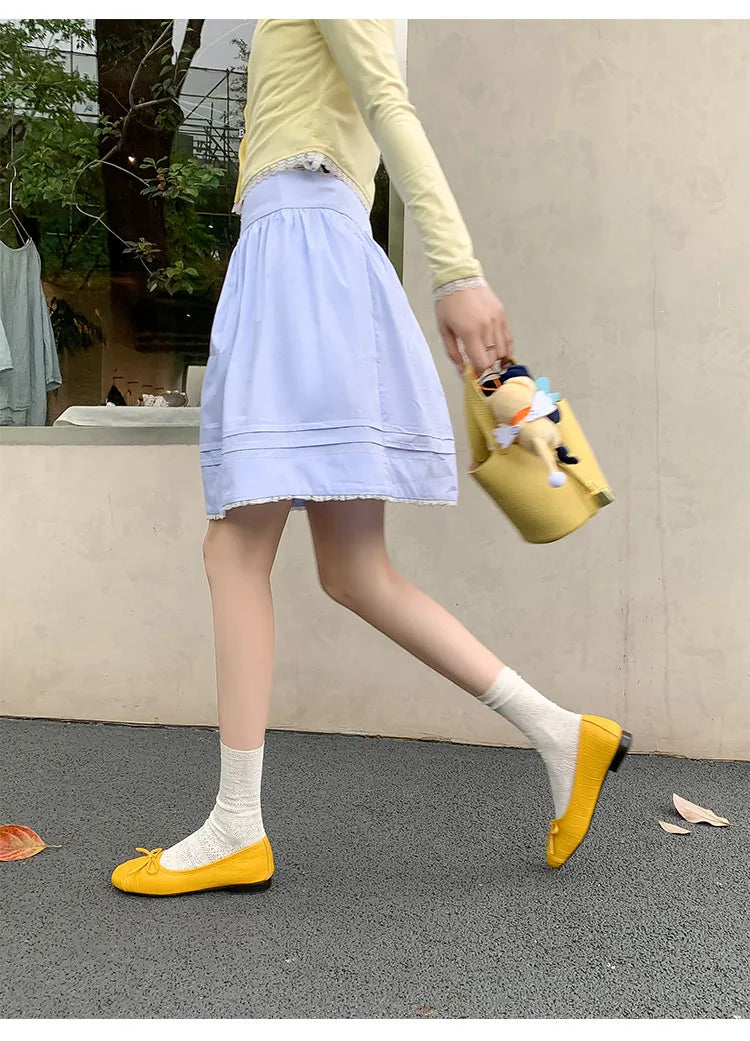 and ballet flat shoes bow and comfortable work shoes work shoes single shoes flats