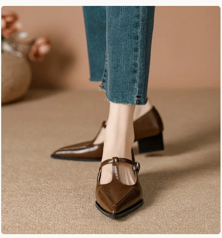 Shoes On Heels Footwear Pointed Toe Clogs Platform Shallow Mouth Casual Sneaker Dress Creepers S