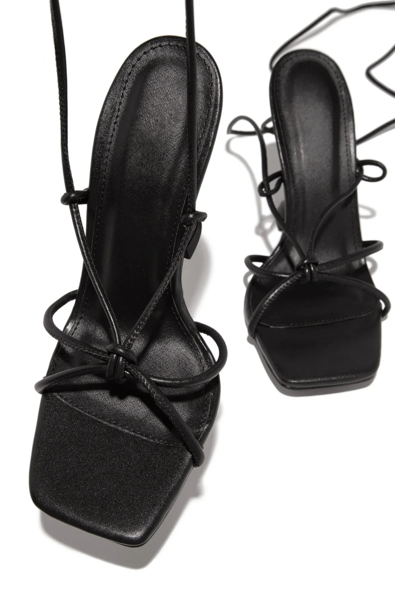 Banquet Crystal Stiletto Comfortable Solid Color Square Toe Wedding Shoes High Heels