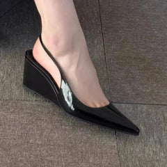 Sandals Pointed Toe High Heels Shoes Slippers Brand Party Mujer Slides