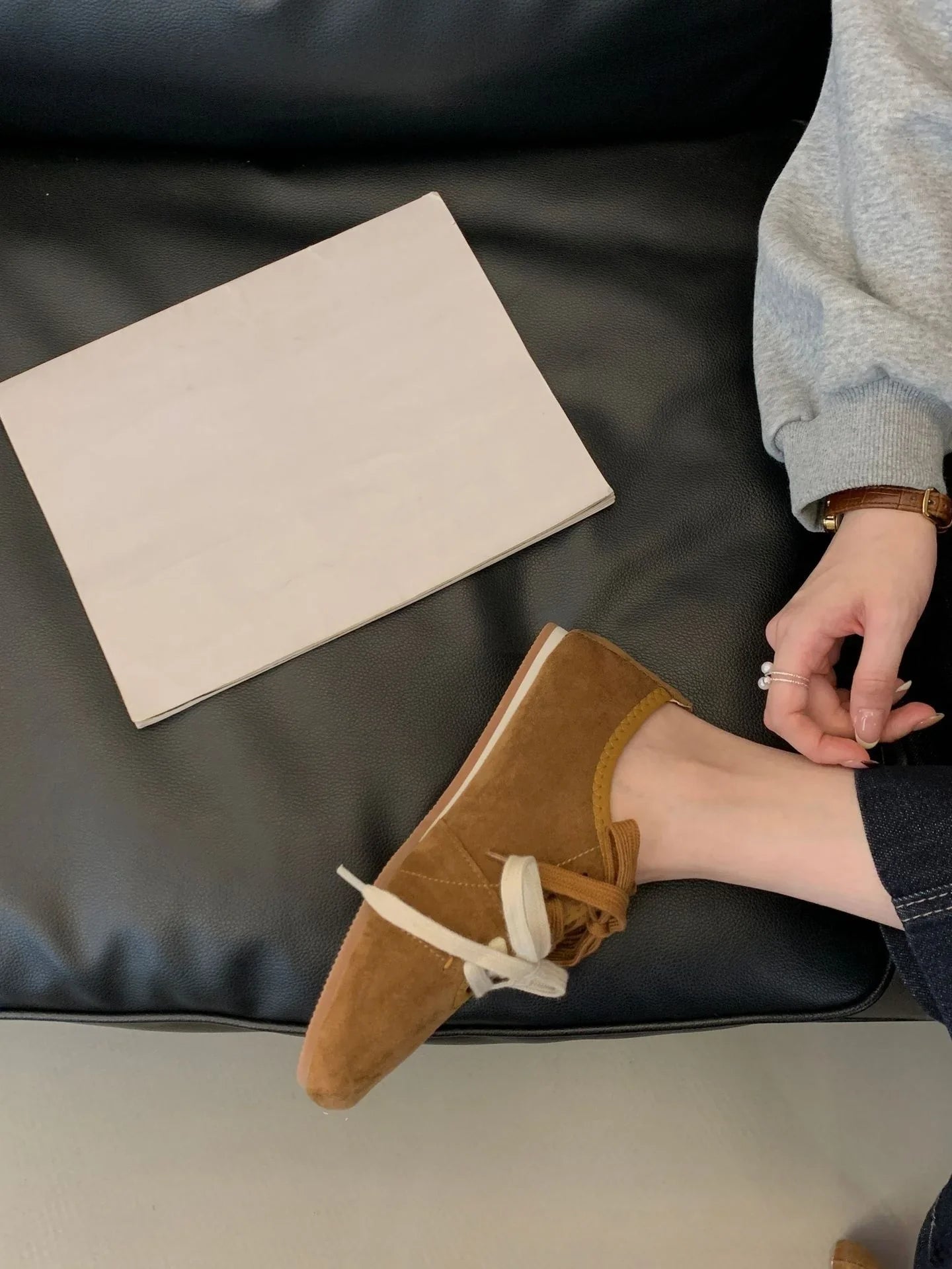 Original Design Training Shoes Flats Student Style Comfortable Soft Sports Shoes Casual Matching Sneakers