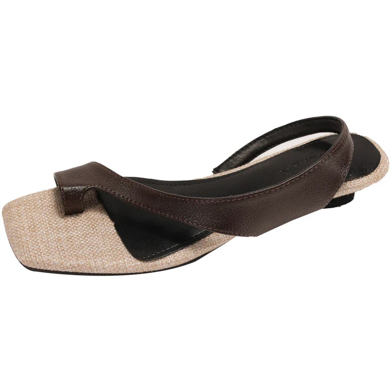 Flats Shoes Dress Elegant Woman Slippers Trend Walking Cozy Casual Zapatillas