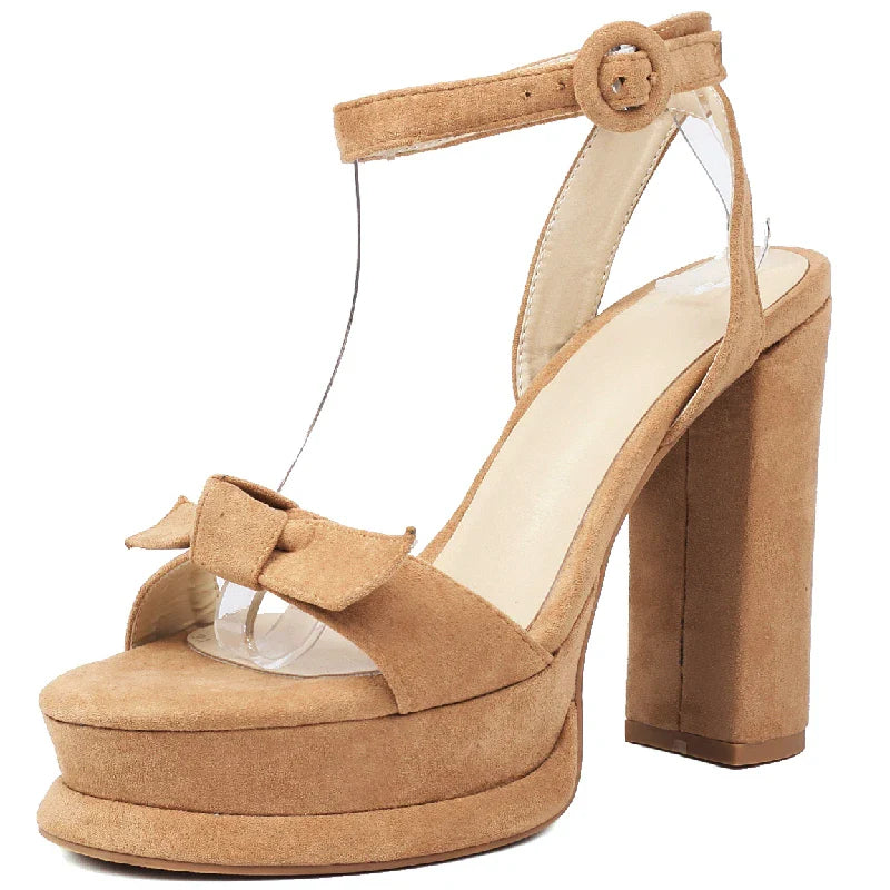 High Heels Sandals Shoes Platform Flip Flops Nude Blue Heeled Dance Party Wedding Stripper Shoes Big Size