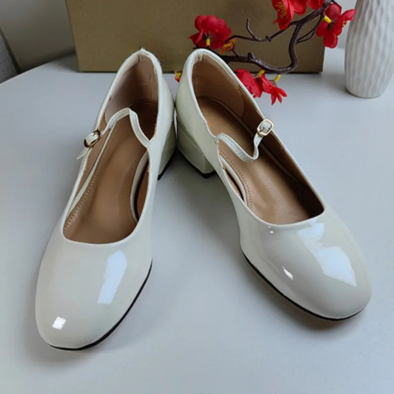 Patent Leather Mary Jane Shoes