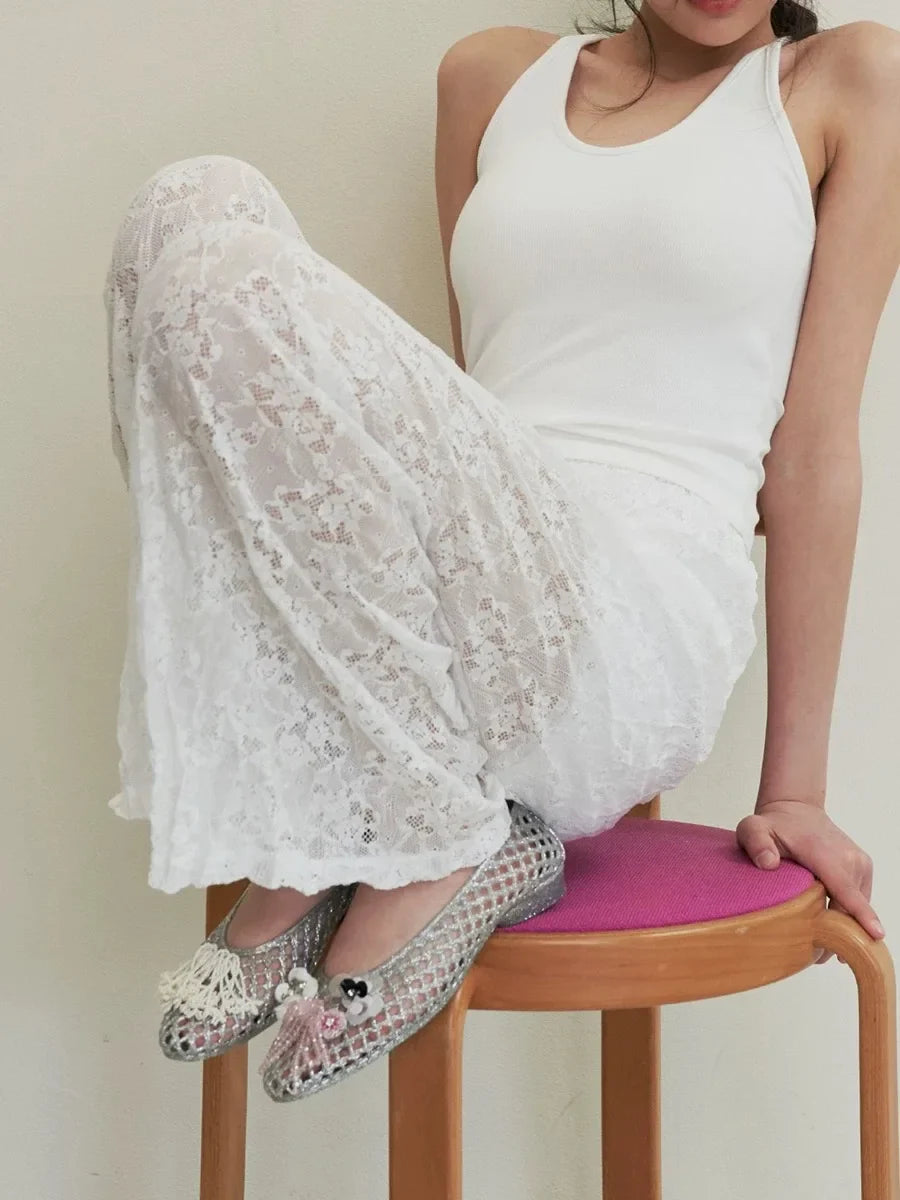style pointed-toe open-toe sandals with flat sole