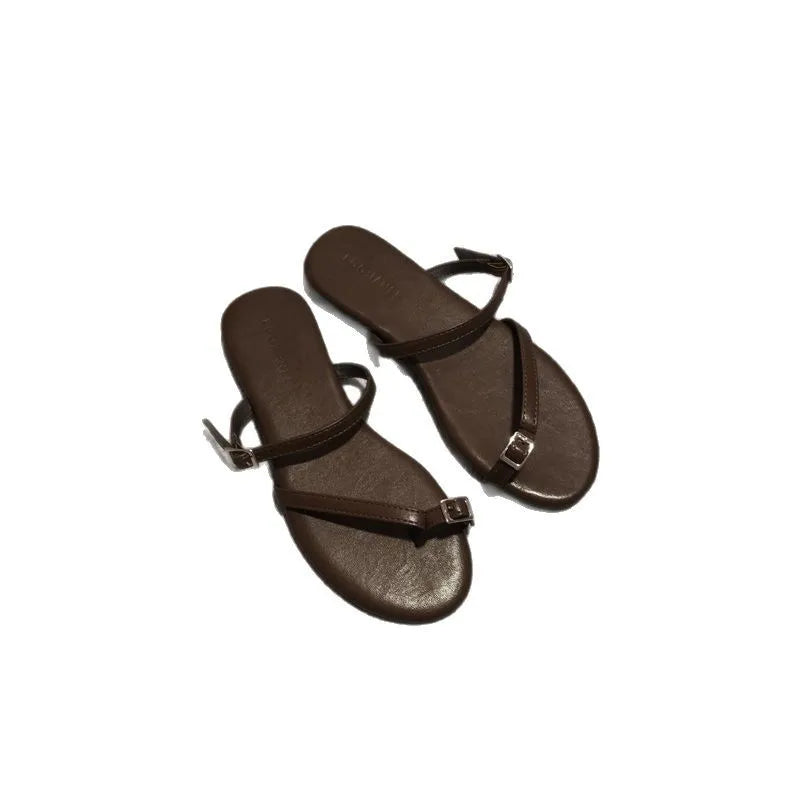 Rubber Flip Flops Shoes Low Hawaiian Fabric Rome PU Hoof Heels Shoes Rubber Flip Flops Low Hawaiian Rome Fabric PU Hoof