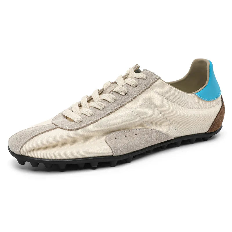 Men High Quality Lace-Up Comfortable Soft Sole Flatsshoes Outdoor Casual Breathable Sneakers Fitness Shoes Male Shoes