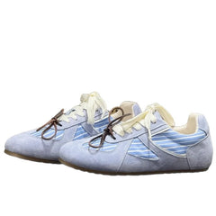 Retro Concise Round Toe Shoes Korean Hot Style Casual Comfortable Soft Sneakers Elegant Shoes