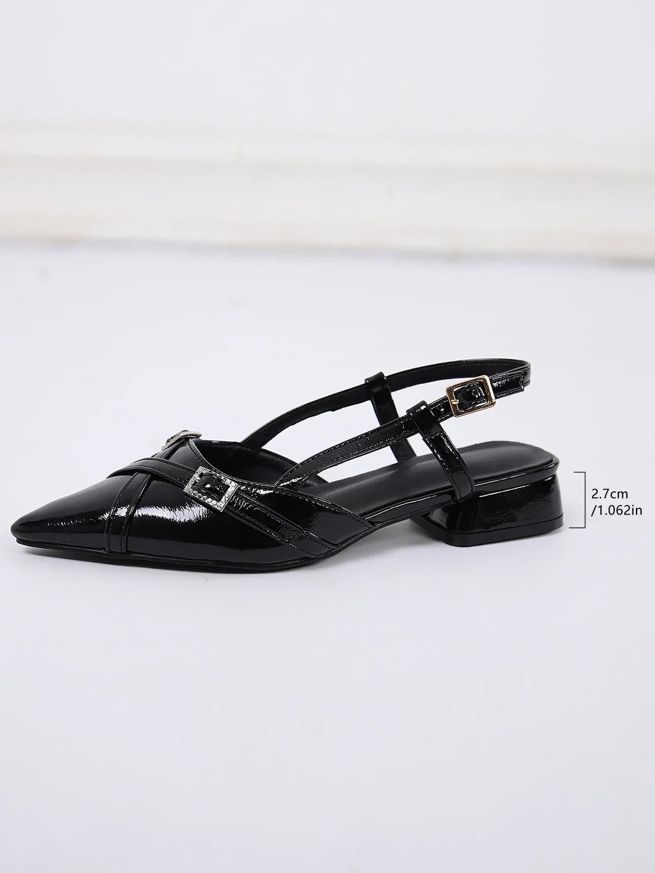 Pointed Toe Slingback Pumps Shoes