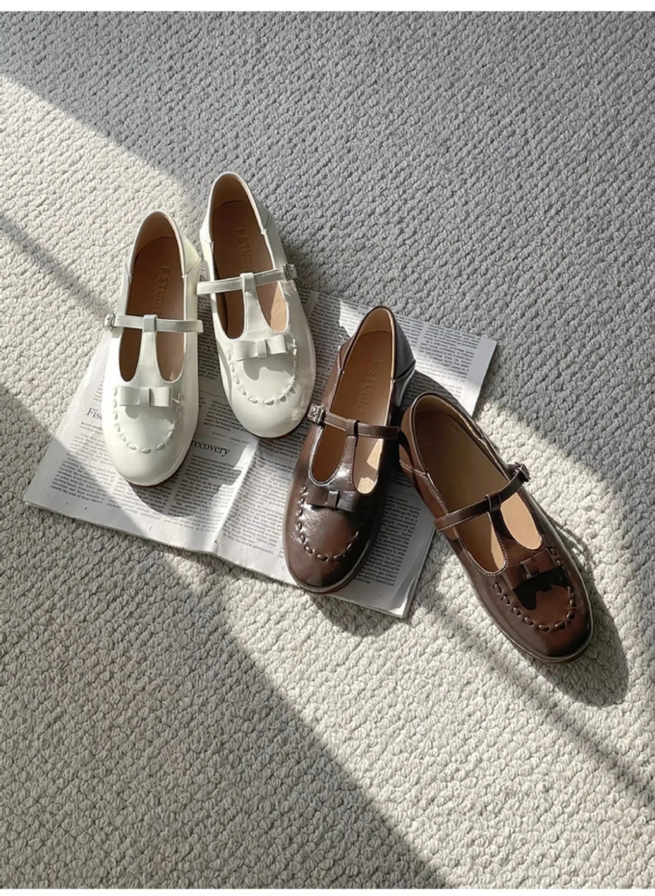 Pointed Toe Buckle Strap Flat Shoes Roman Retro Solid Color Casual Shallow Mouth Flats Comfy Soft Flat Shoes