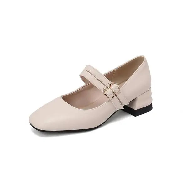 Shoes Casual Sneakers Heels Flats Square Toe Comfortable On Heels Big Size Fall Dress Leisure Lace-