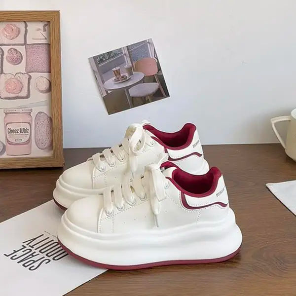 Shoes Platform Wedge Basket All-Match Casual Sneakers Round Toe Modis Clogs Comfortable Sports Small