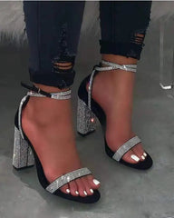 Transparent High Heels Pointed Toe Slip-on Wedding Party Brand Shoes