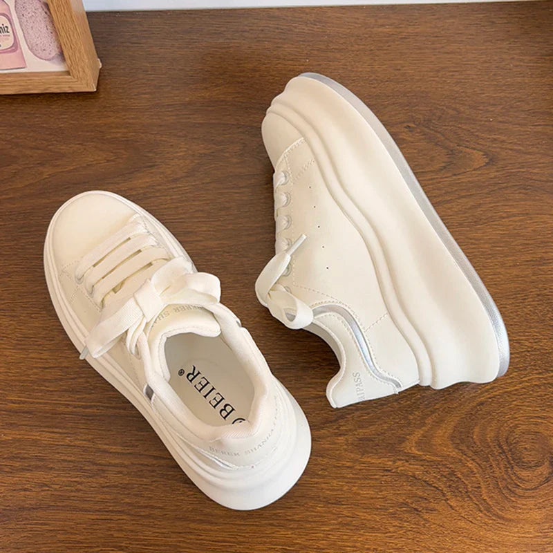 Shoes Platform Wedge Basket All-Match Casual Sneakers Round Toe Modis Clogs Comfortable Sports Small