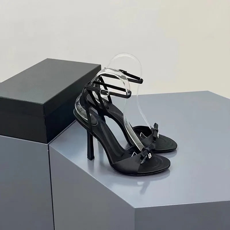 Thin High Heels Open Toe Zipper Dancing Shoes Ballroom Dance Shoes