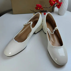 Patent Leather Mary Jane Shoes