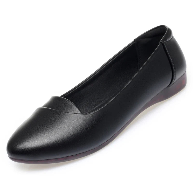 Flat Shoes Large Size Mommy Shoes Casual Non-Tie Ballet Shoes