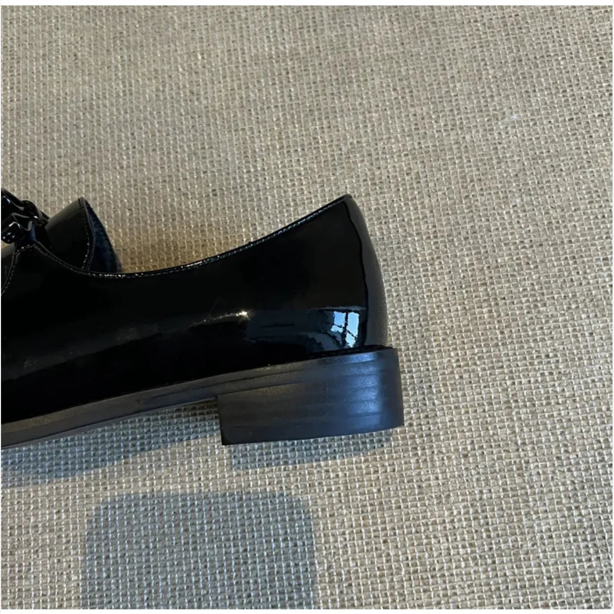 Preppy Double Bowtie Oxfords Woman Low Heels Flats Shiny Small Leather Shoes College Girls Sneakers Femmes Derby Loafers