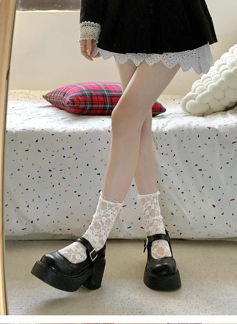 Shoes Woman Comfortable And Elegant All-Match Shallow Mouth Casual Sneakers Round Toe Clogs Platform Flats On Heels R
