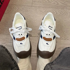 Retro Canvas Board Shoes Trend Sports Shoes Outdoor Platform Casual Sneakers Versatile