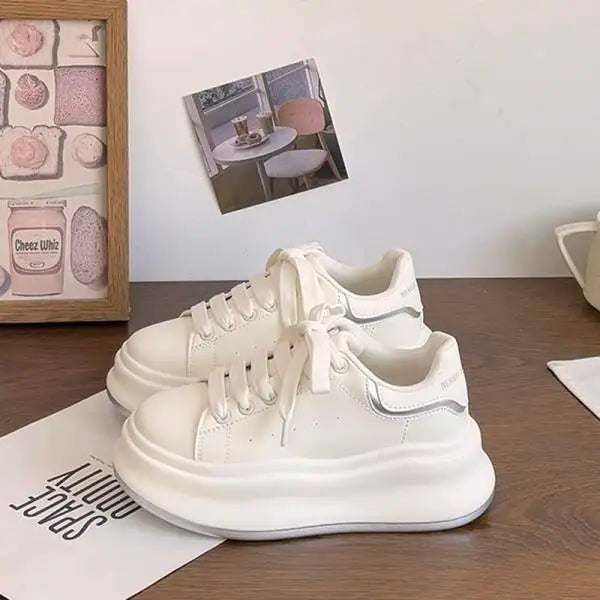 Shoes Platform Wedge Basket All-Match Casual Sneakers Round Toe Modis Clogs Comfortable Sports Small