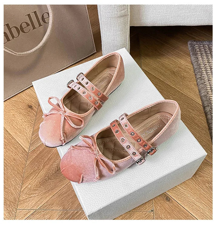 silver glitter ballet flats round toe riband cross-tied bow ballerina shoes crystal wedding bridesmaid flats shoes size 43