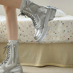 Sandals Boots Rock Shoes Boots-Lolita Ankle Boots