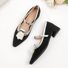 3cm Heels Velvet Shoes Roman Style 5cm Rubber Med Flock Rome Slides PU Hoof 3cm Heels African Shoes 5cm Roman Velvet Med R