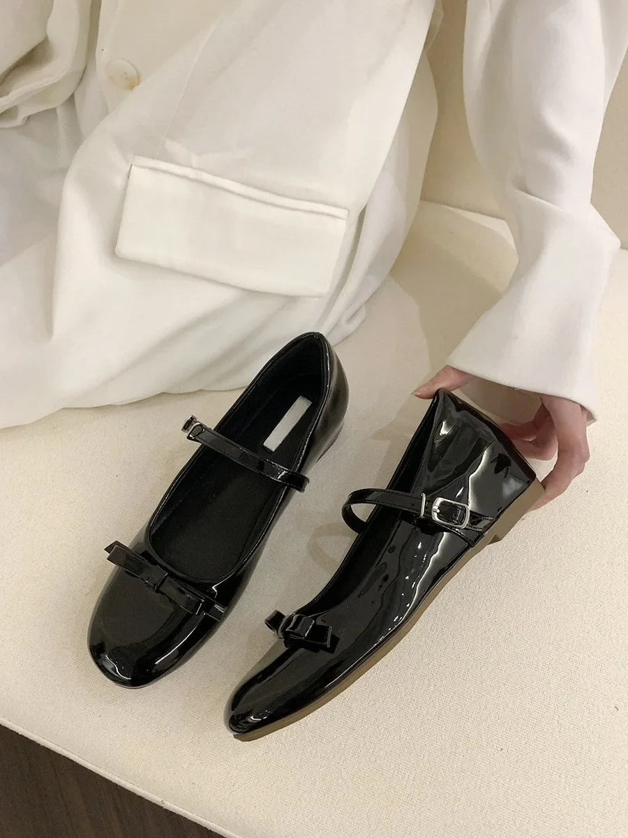 Shoes Increased Internal Beige Heeled Sandals Woman's Slippers Black Retro Mary Janes Increased Internal Shoes Beige