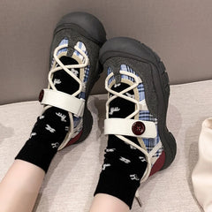 Pumps Mary Janes Wedges Shoeslace Sweet Cute Lolita Pumps