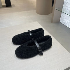 Foreign Trade Hairy Shoes