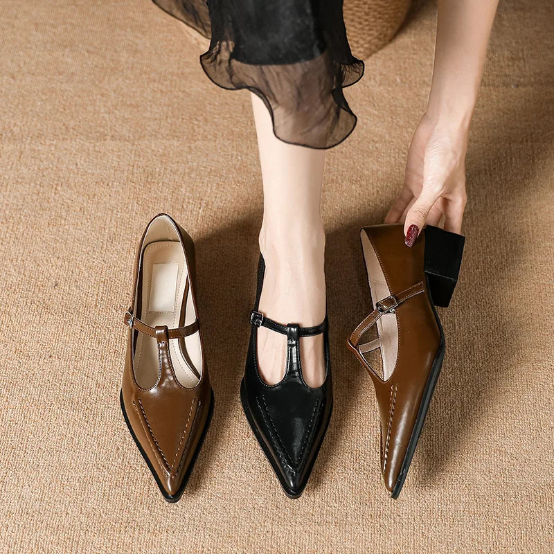 Shoes On Heels Footwear Pointed Toe Clogs Platform Shallow Mouth Casual Sneaker Dress Creepers S