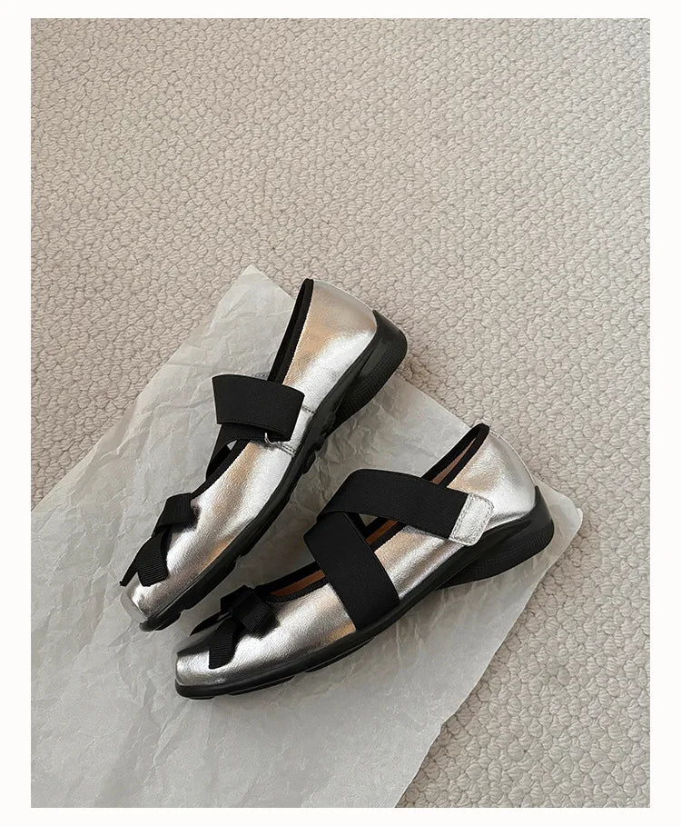 Ballet Flats Shoes Woman Casual Sneakers Sandals Barefoot Ballerina Comfortable Elegant Pumps