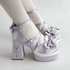 Lovely Girls Lolita High Heels Platform Shoes