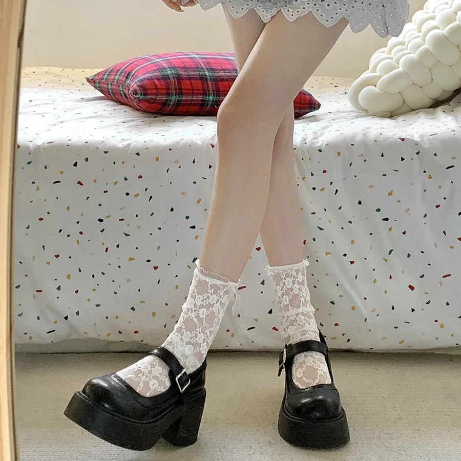 Shoes Woman Comfortable And Elegant All-Match Shallow Mouth Casual Sneakers Round Toe Clogs Platform Flats On Heels R