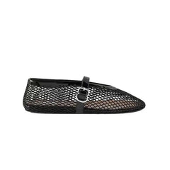 Hollow Out Flat Mary Jane Shoes Comfort Soft Sole Slip On Outdoors Party