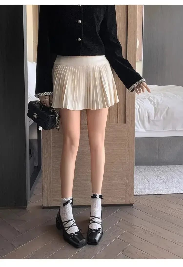 Mary Jane Flat Heels Retro Style Shoes Sweet Cool Butterfly Knot High Heels Comfortable Rubber