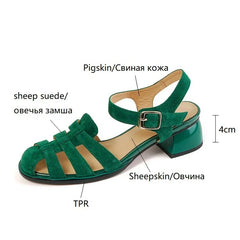 Sheep Suede Leather Shoes