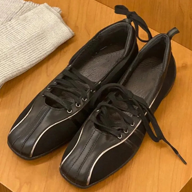 Solid Color Ballet Shoes