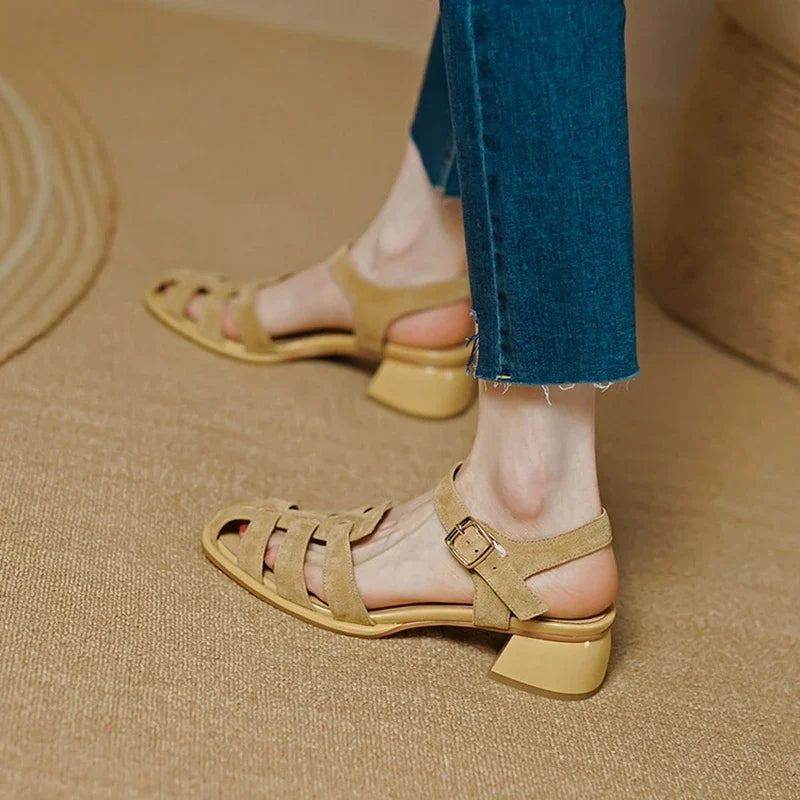 Sheep Suede Leather Shoes