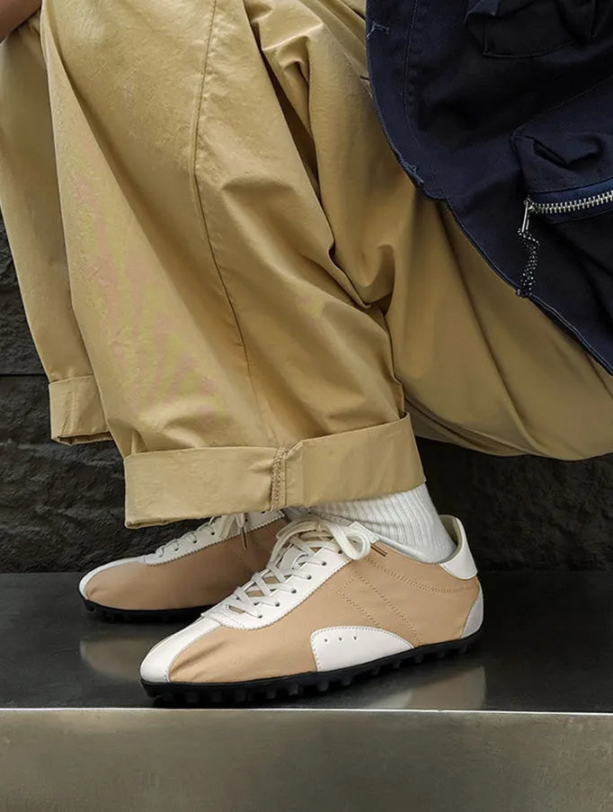 Men High Quality Lace-Up Comfortable Soft Sole Flatsshoes Outdoor Casual Breathable Sneakers Fitness Shoes Male Shoes